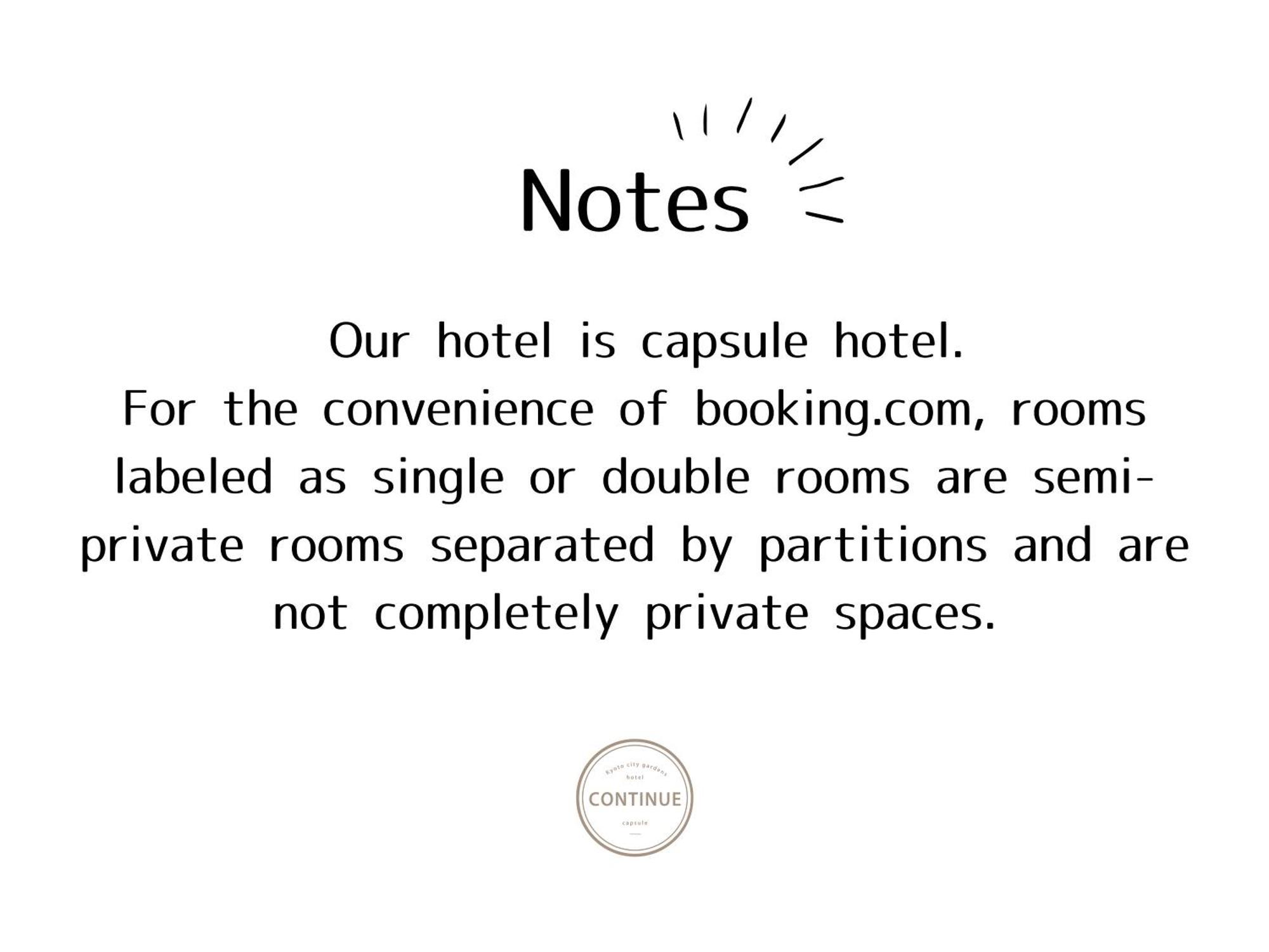 Capsule Hotel Continue Nijojokita Kyoto Eksteriør bilde